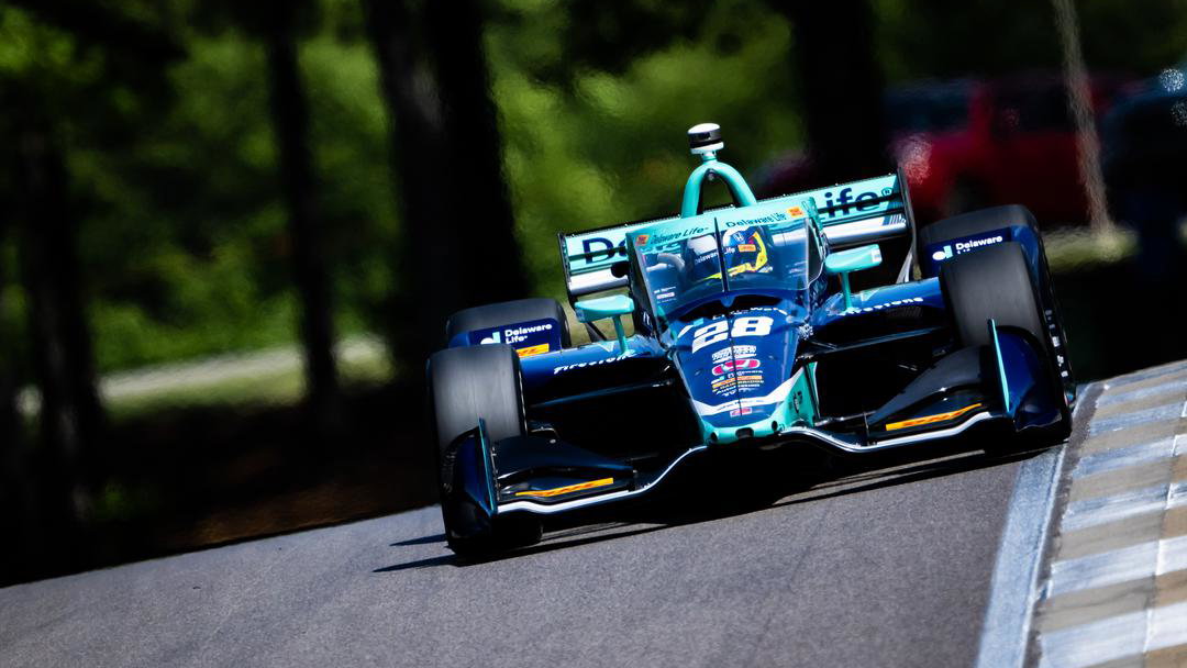 Romain Grosjean, Andretti Autosport at Barber Motorsports Park